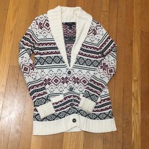 Forever 21 Christmas cardigan